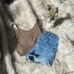 Free People Olive Tank